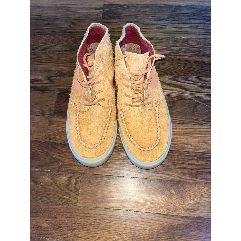 Nike SB Stefan Janoski Crafted MID Bold Orange Size 8.5